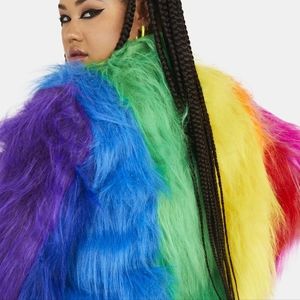 Club Exx,Plus Size, SOLD OUT,Live Out Loud Faux Fur 5 out of 5 stars, Dolls Kill